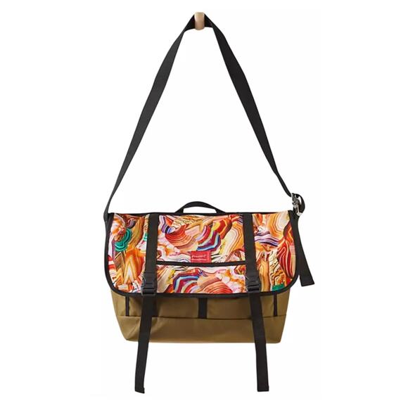NWT! Free People x Manhattan Portage Kaleidoscope Utility Messenger Bag - Picture 2 of 9